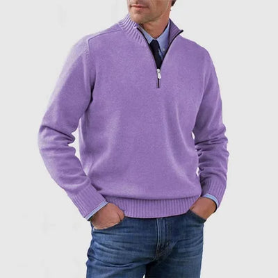 Howard | Well-Groomed Class Zipped Sweater