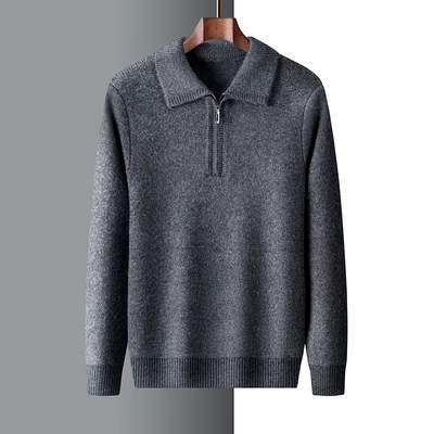 Isaac™ - Soft Warm Quarter Zip Sweater