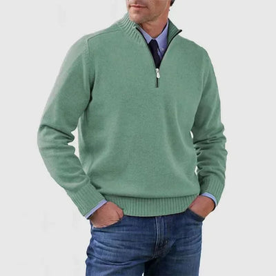 Howard | Well-Groomed Class Zipped Sweater