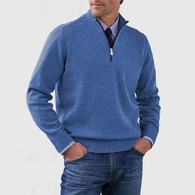 Howard | Well-Groomed Class Zipped Sweater