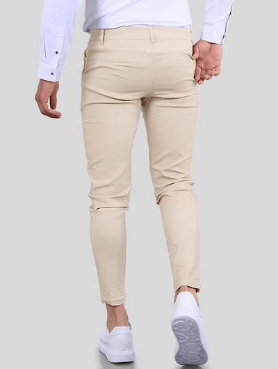 Noa Stretch Broek - Kaki