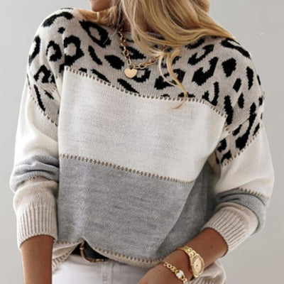 Tamsin | Chic leopard print sweater