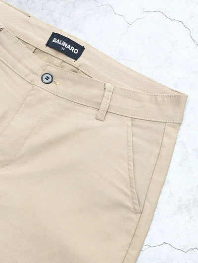 Noa Stretch Broek - Kaki