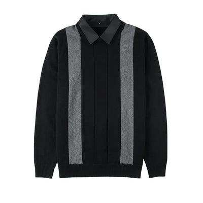 Elijah™ - Classic Striped Knitted Sweater